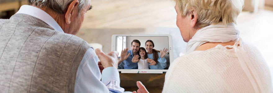 visiophonie adaptées aux seniors